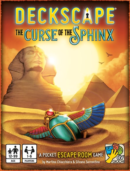(BSG Certified USED) Deckscape: The Curse of the Sphinx
