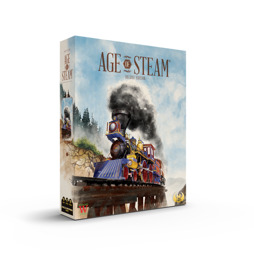 (BSG Certified USED) Age of Steam: Deluxe