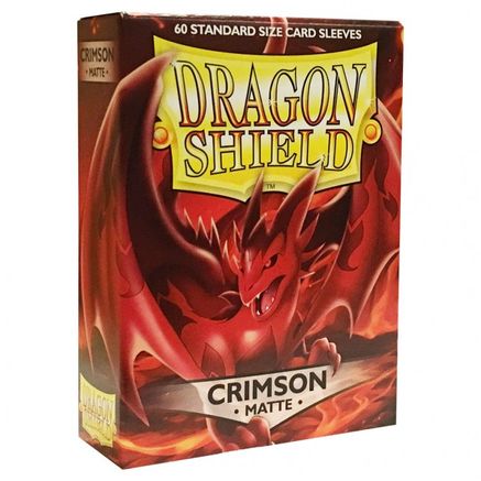 Dragon Shield: Matte - Crimson (100)