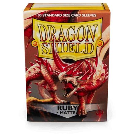 Dragon Shield: Matte - Ruby (100)