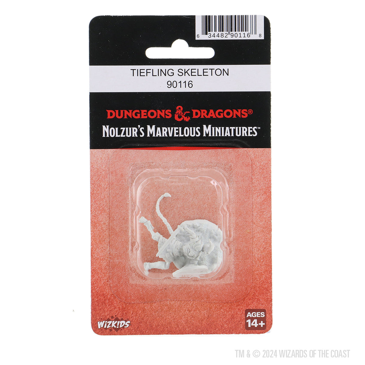 Nolzur's Marvelous Unpainted Miniatures - Tiefling Skeleton (90116)