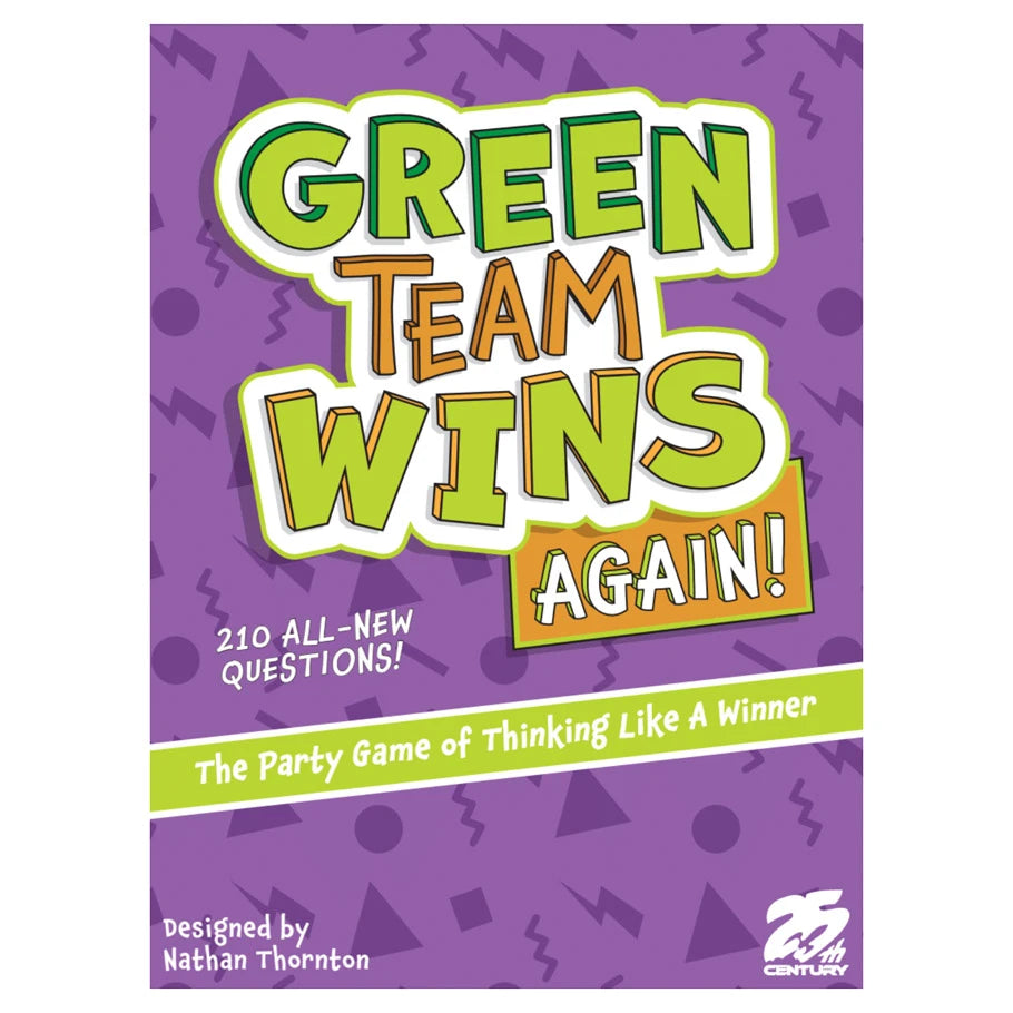 (BSG Certified USED) Green Team Wins Again!
