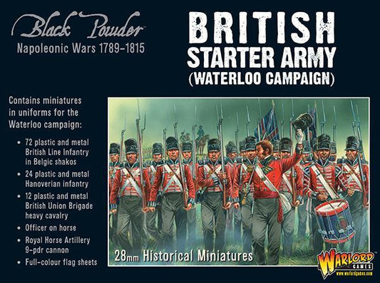 Black Powder: Napoleonic Wars (1789-1815) - British Starter Army: Waterloo Campaign