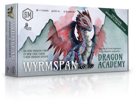 (BSG Certified USED) Wyrmspan - Dragon Academy