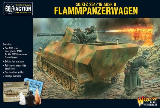 Bolt Action - Sd.Kfz. 251/16 Ausf. D Flammpanzerwagen