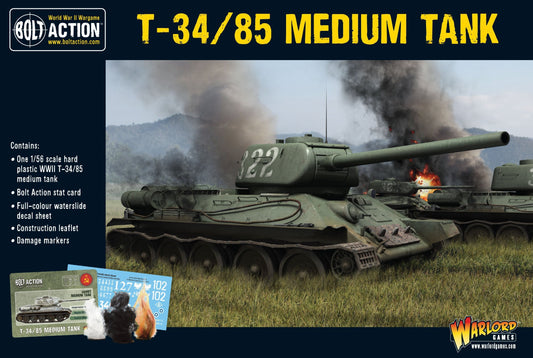 Bolt Action - T34/85 Medium Tank