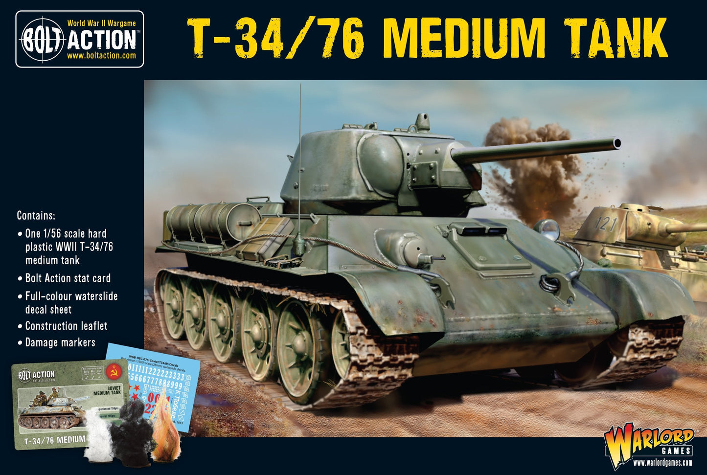Bolt Action - T34/76 Medium Tank