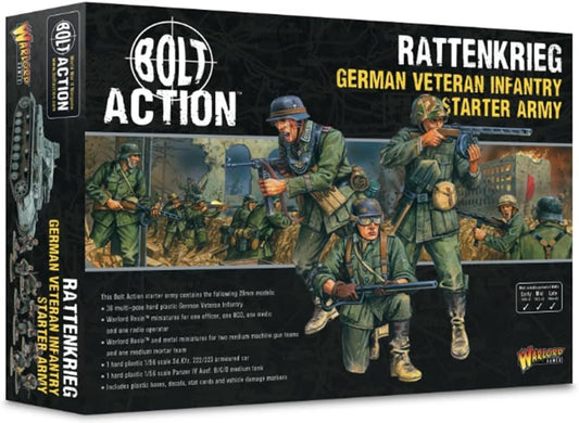 Bolt Action - Rattenkrieg: German Veteran Infantry Starter Army