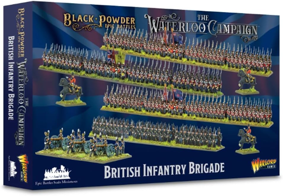 Black Powder: Epic Battles - The Waterloo Campaign: British Infantry Brigade