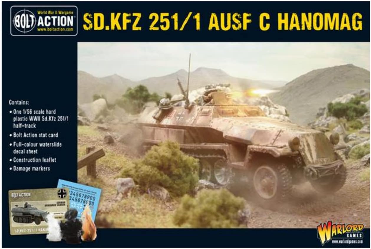 Bolt Action - Sd.Kfz. 251/1 Ausf. C Hanomag