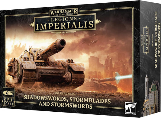 Warhammer: The Horus Heresy - Legions Imperialis:  Solar Auxilia - Shadowswords, Stormblades, and Stormswords