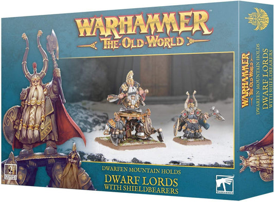 Warhammer: The Old World - Dwarfen Mountain Holds: Dwarf Lords w/ Shieldbearers