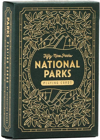 Fifty-Nine Parks National Parks Playing cards