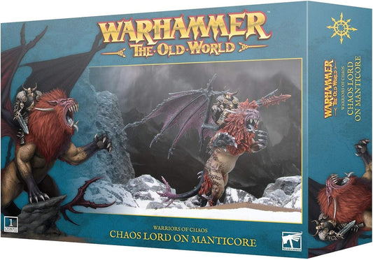 Warhammer: The Old World - Warriors of Chaos: Chaos Lord on Manticore