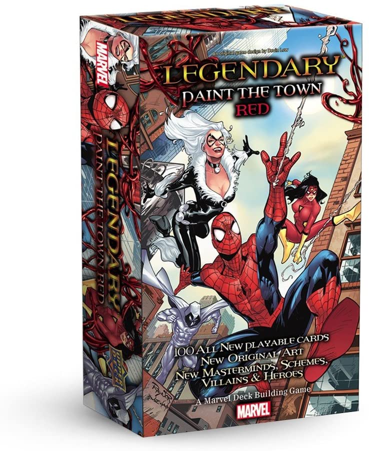 (BSG Certified USED) Legendary Deck-Building Game: Marvel - Spider-Man Paint the Town Red