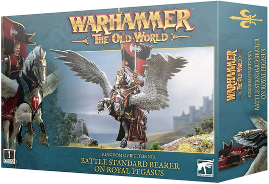 Warhammer: The Old World - Kingdom of Bretonnia: Battle Standard Bearer on Royal Pegasus