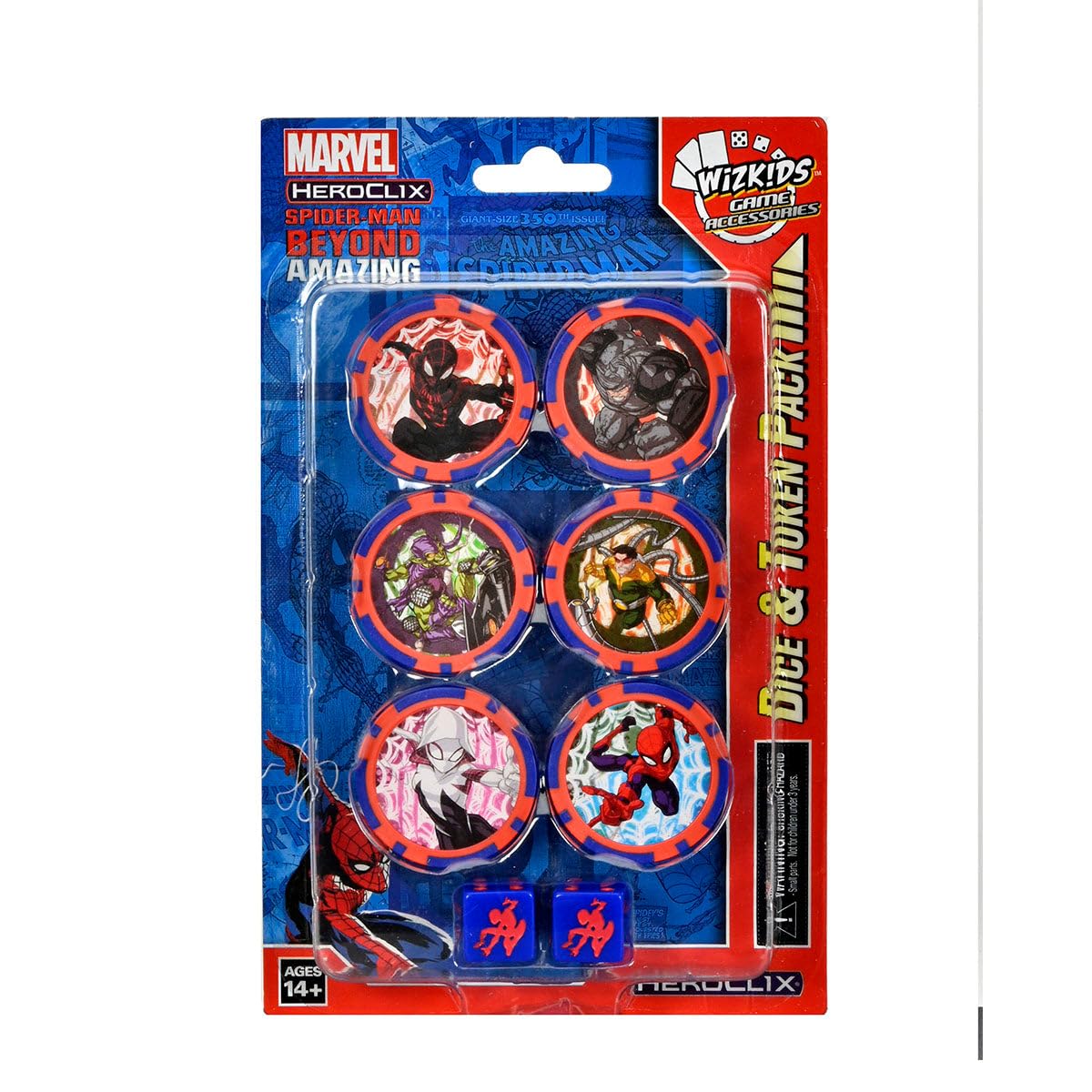 Marvel HeroClix - Spider-Man: Beyond Amazing - Dice & Tokens