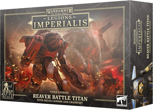 Warhammer: The Horus Heresy - Legions Imperialis:  Titan Legions - Reaver Battle Titan w/ Melta Cannon and Chainfist