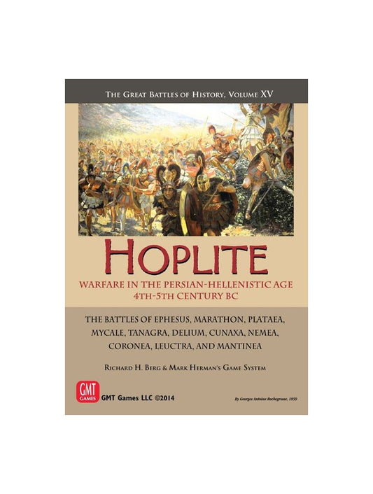 Hoplite: Warfare in the Greco-Persian Age, 5th-4th Centure BCE