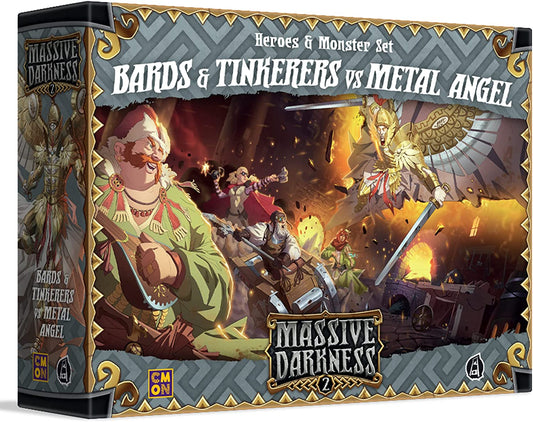 (BSG Certified USED) Massive Darkness 2 - Bards & Tinkerers vs Metal Angel