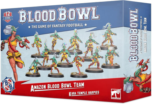 Blood Bowl - Amazon Team: The Kara Temple Harpies