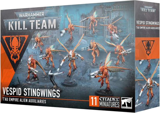 Warhammer: 40,000 - Kill Team: Vespid Stingwings, T'au Empire Alien Auxiliaries