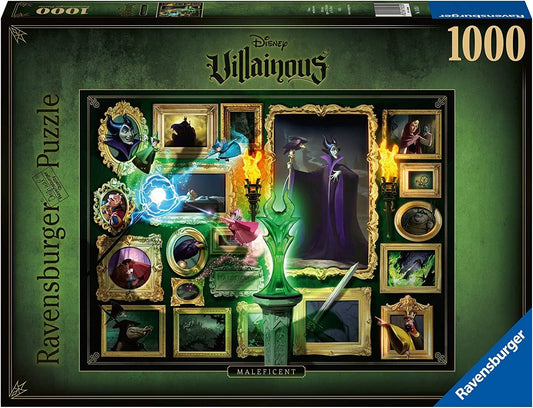 (BSG Certified USED) Disney Villainous Puzzles - Maleficent (1000pc)