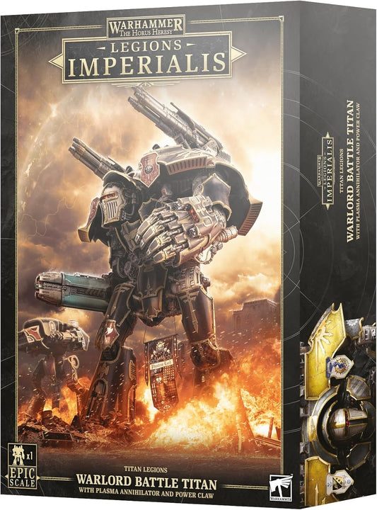 Warhammer: The Horus Heresy - Legions Imperialis:  Titan Legions - Warlord Battle Titan w/ Plasma Annihilator and Power Claw