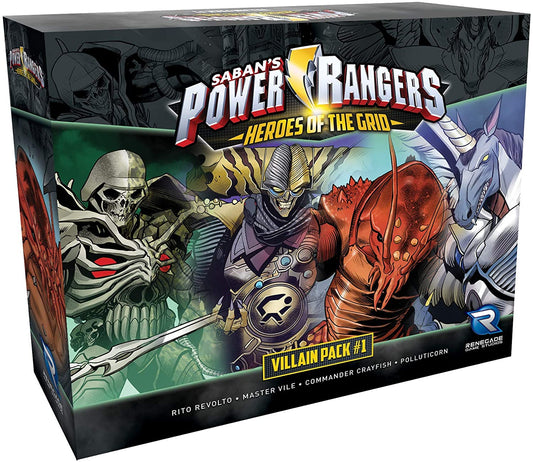 (BSG Certified USED) Power Rangers: Heroes of the Grid - Villian Pack #1