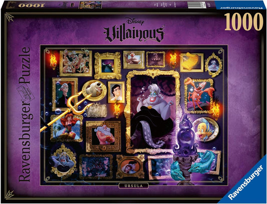 (BSG Certified USED) Disney Villainous Puzzles - Ursula (1000pc)