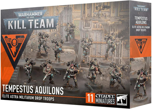 Warhammer: 40,000 - Kill Team: Tempestus Aquilons, Elite Astra Militarum Drop Troops