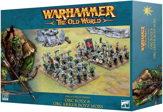 Warhammer: The Old World - Orc & Goblin Tribes: Orc Boyz & Orc Arrer Boyz Mobs