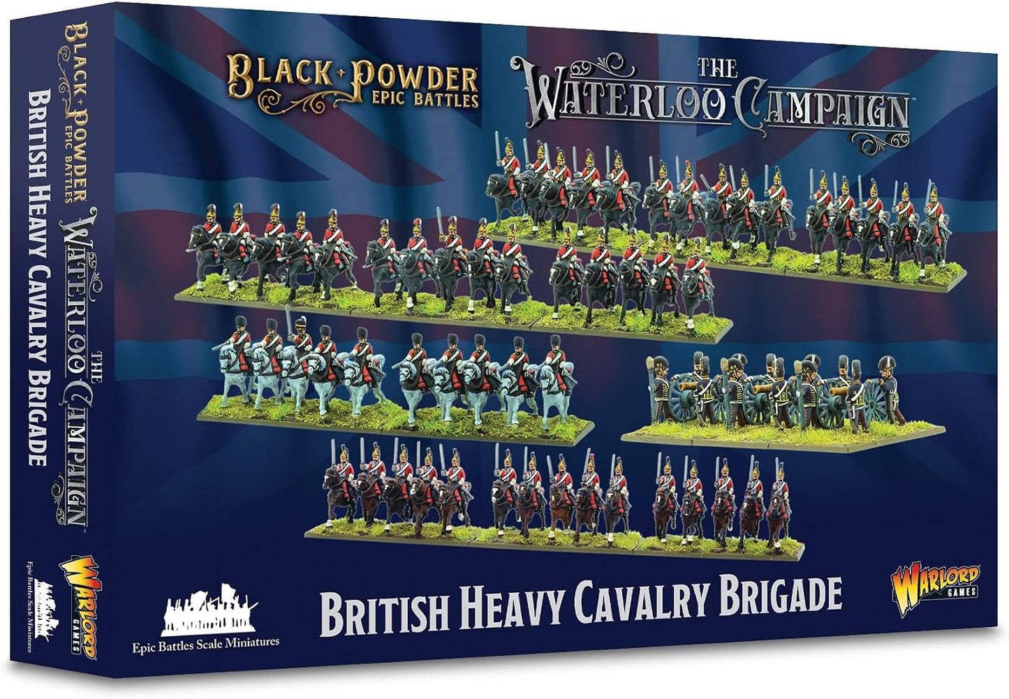 Black Powder: Epic Battles - The Waterloo Campaign: British Heavy Cavalry Brigade