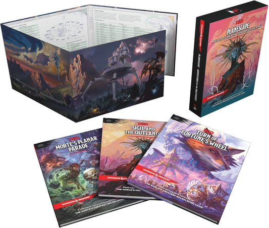 (BSG Certified USED) Dungeons & Dragons: 5th Edition - Planescape: Adventures in the Multiverse