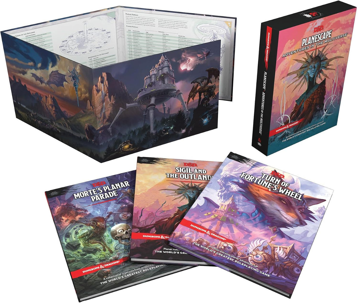 (BSG Certified USED) Dungeons & Dragons: 5th Edition - Planescape: Adventures in the Multiverse
