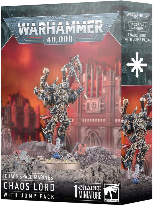 Warhammer: 40,000 - Chaos Space Marines: Chaos Lord w/ Jump Pack