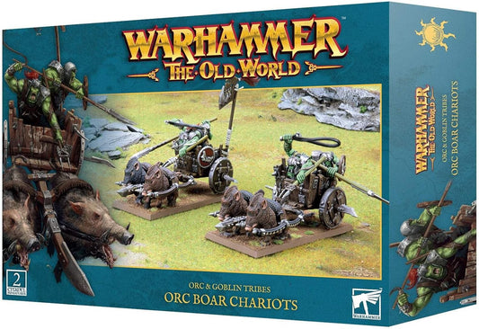 Warhammer: The Old World - Orc & Goblin Tribes: Orc Boar Chariots