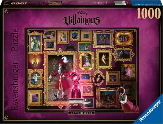 (BSG Certified USED) Disney Villainous Puzzles - Captain Hook (1000pc)