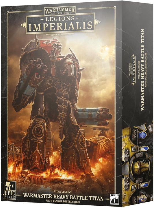 Warhammer: The Horus Heresy - Legions Imperialis:  Titan Legions - Warmaster Heavy Battle Titan w/ Plasma Destructors