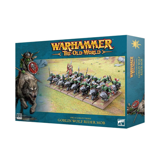 Warhammer: The Old World - Orc & Goblin Tribes: Goblin Wolf Rider Mob