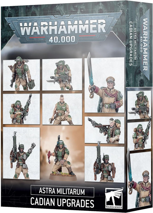 Warhammer: 40,000 - Astra Militarum: Cadian Upgrades