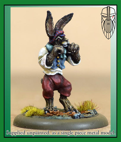 Burrows & Badgers - Hare Pugilist (Large)