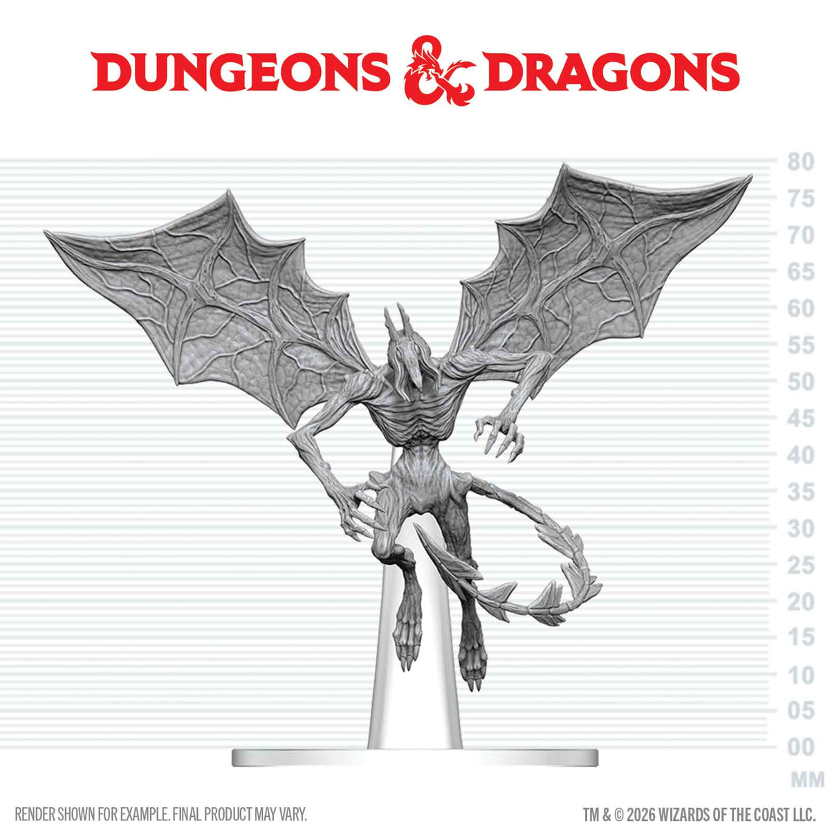 Nolzur's Marvelous Unpainted Miniatures - Nightgaunt
