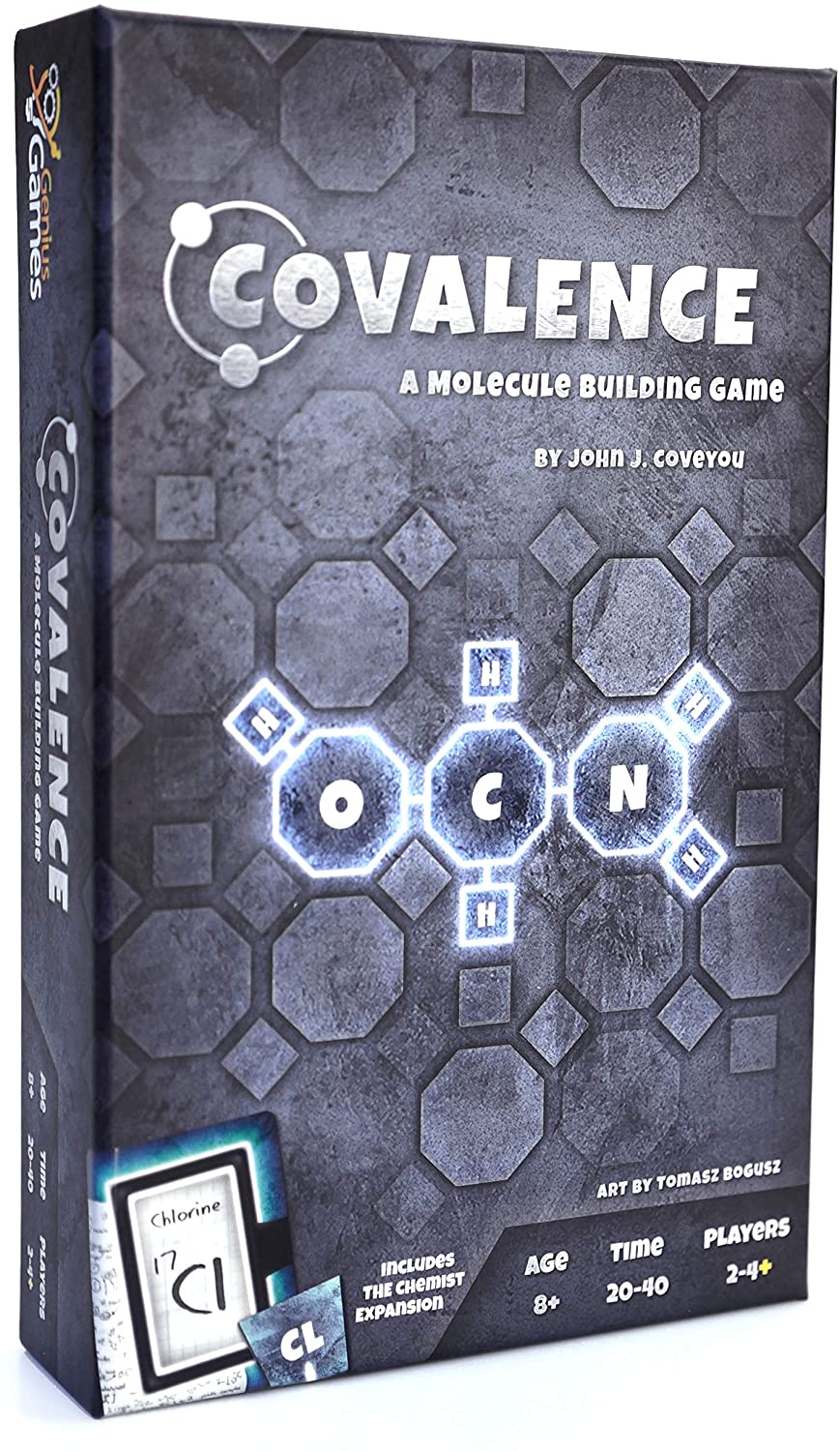 (BSG Certified USED) Covalence: A Molecule Building Game