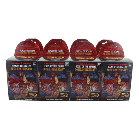 Icons of the Realms: 50th Anniversary - Booster Brick (8 packs)