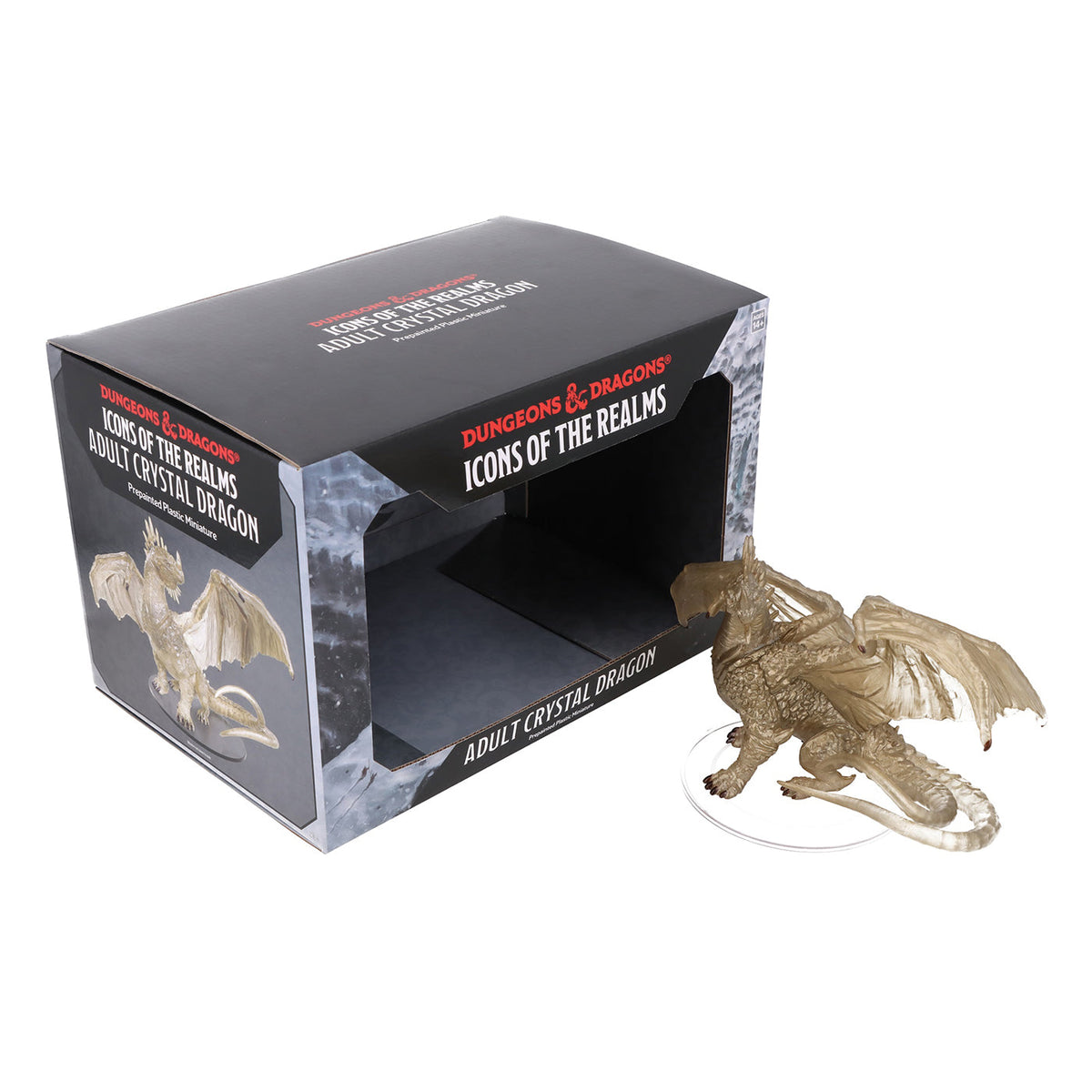 Icons of the Realms: Adult Crystal Dragon - Boxed Miniature