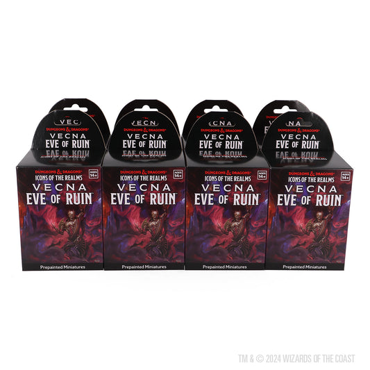 Icons of the Realms: Vecna: Eve of Ruin - Booster Brick (8 packs)