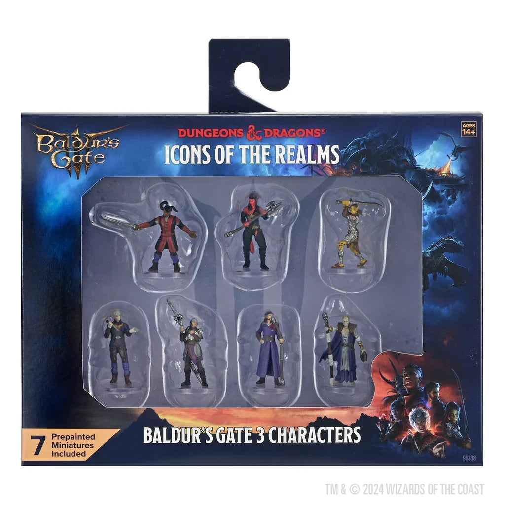 Icons of the Realms: Baldur's Gate 3 Characters