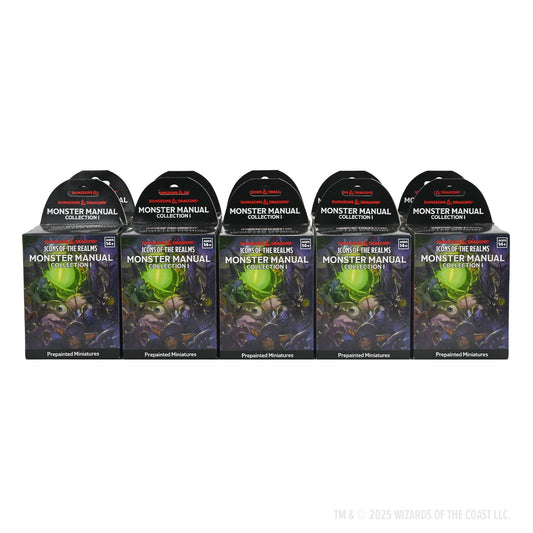 Icons of the Realms: Monster Manual Collection I - Booster Brick (10 packs)