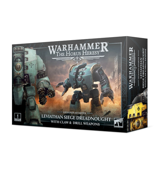 Warhammer: The Horus Heresy - Legiones Astartes: Leviathan Siege Dreadnought w/ Claw & Drill Weapons